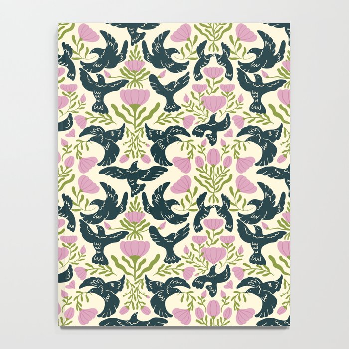 Spring Black Birds Notebook Gallery Image 4