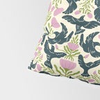 Spring Black Birds Pillow Sham Gallery Image 4