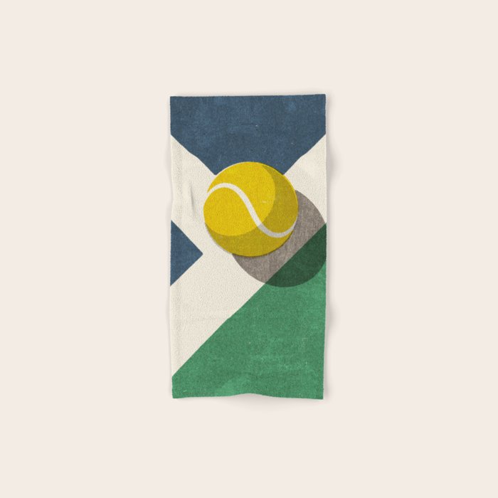 BALLS / Tennis (Hard Court) Bath Towel Gallery Image 1