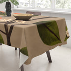 Peaches Botanical Art 2 Tablecloth Gallery Image 3