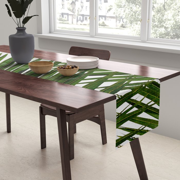 Palm Leaf II Table Runner Gallery Image 2