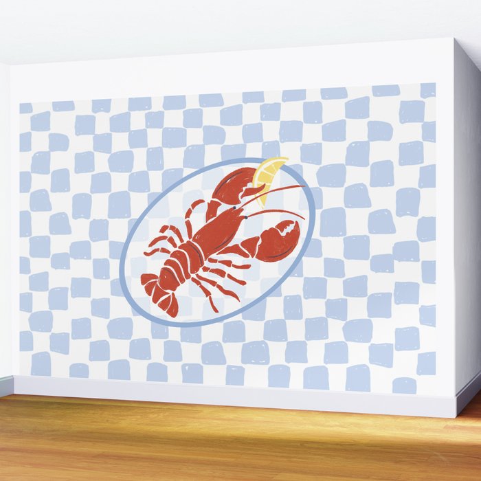 Fresh Lobster Wall Mural Gallery Image 2