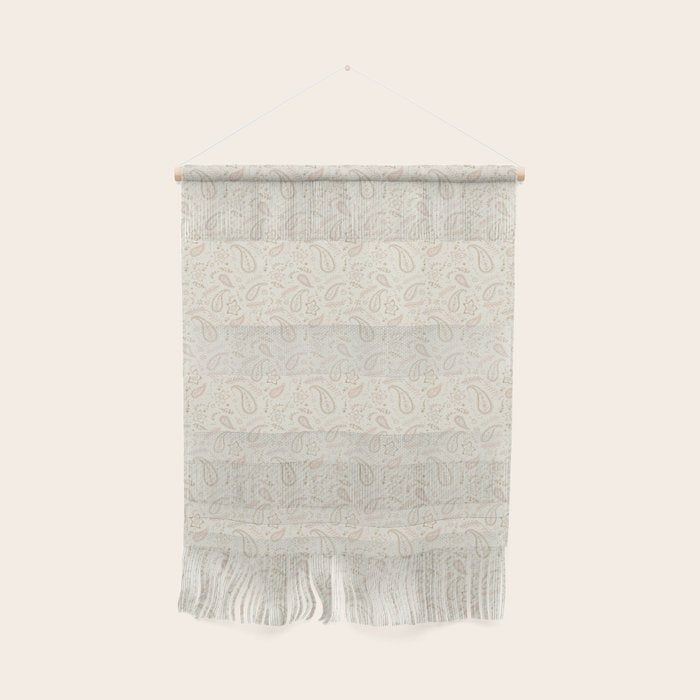 Paisley - Soft Pink Wall Hanging Gallery Image 1