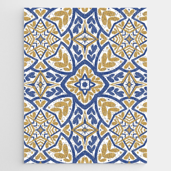 Intricate Ornamentals tiles NS Jigsaw Puzzle Gallery Image 1