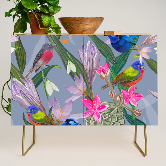 Lovely birds  Credenza Gallery Image 1