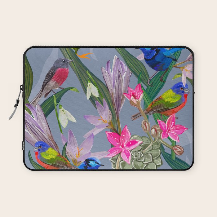 Lovely birds  Laptop Sleeve Gallery Image 1