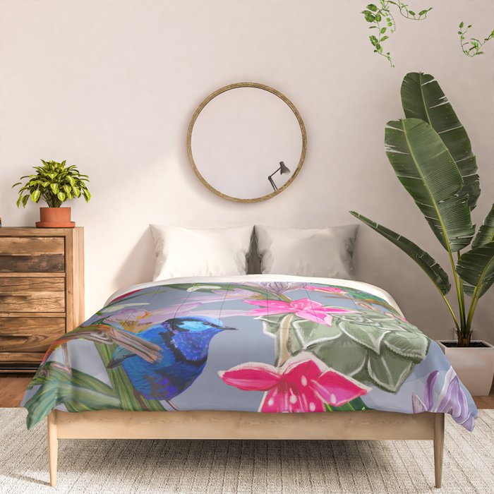 Lovely birds  Comforter Gallery Image 3