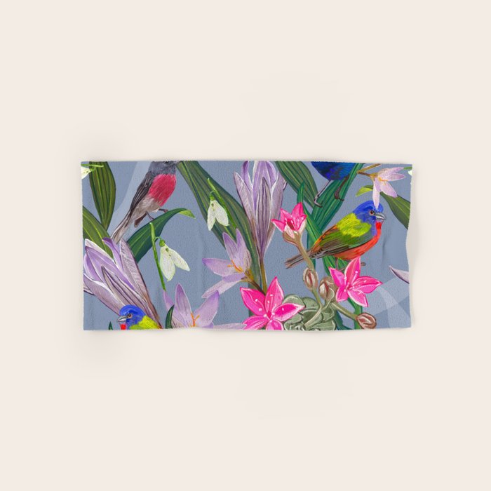 Lovely birds  Bath Towel Gallery Image 1