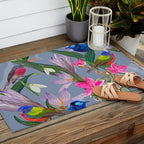Lovely birds  Outdoor Rug Gallery Image 2