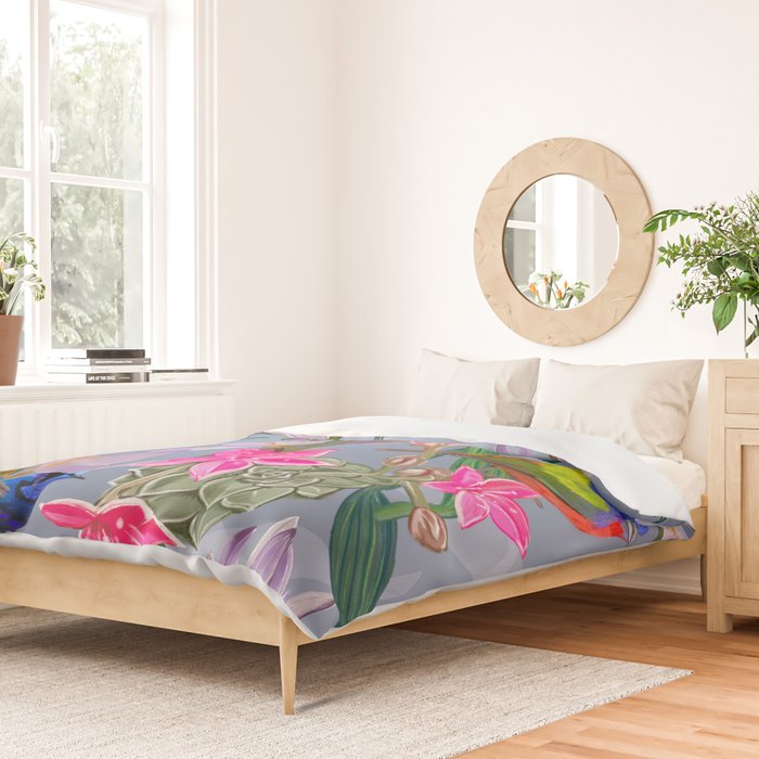 Lovely birds  Duvet Cover Gallery Image 2