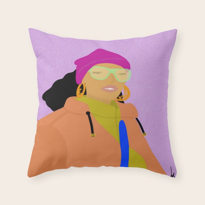 K. Thanks. Throw Pillow Gallery Image 6