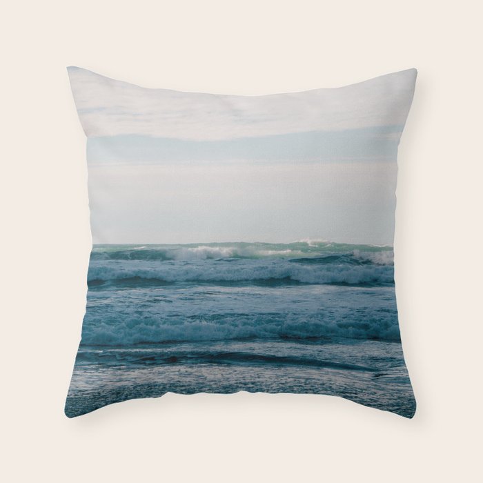 Waves Throw Pillow Gallery Image 6