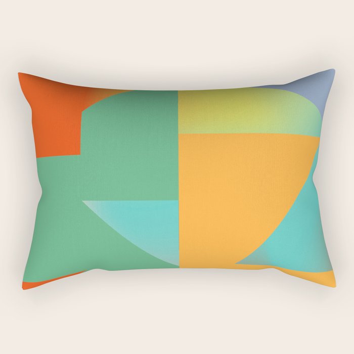 Modern Abstraction 3 Rectangular Pillow Gallery Image 1