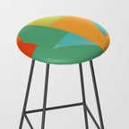 Modern Abstraction 3 Stool Gallery Image 2