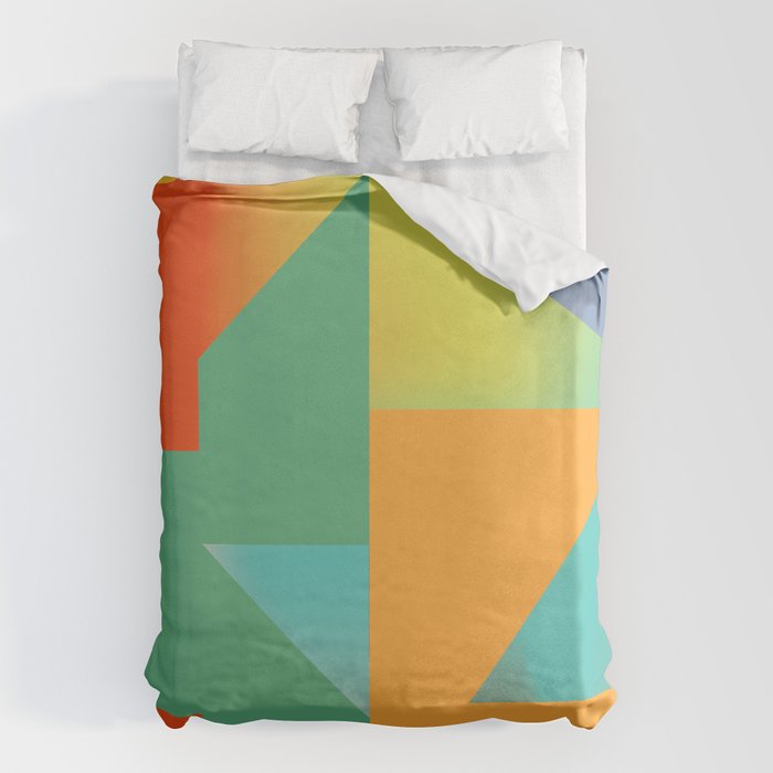 Modern Abstraction 3 Duvet Cover Gallery Image 1