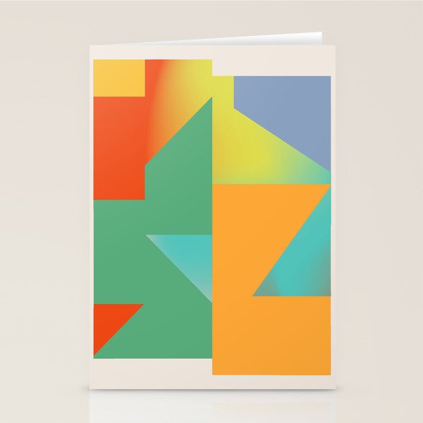 Modern Abstraction 3 Stationery Card Gallery Image 2
