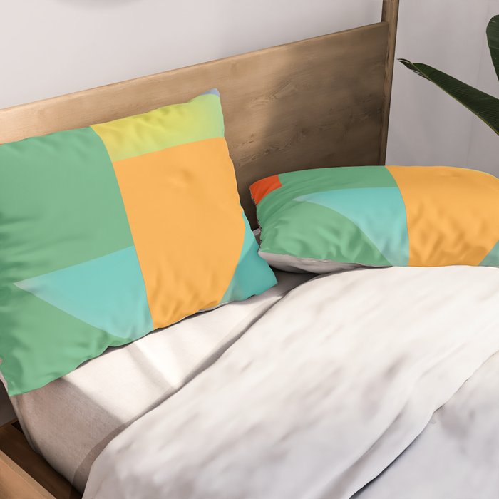 Modern Abstraction 3 Pillow Sham Gallery Image 2