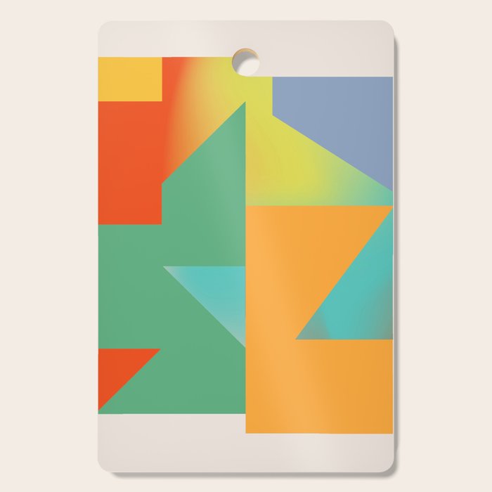 Modern Abstraction 3 Cutting Board Gallery Image 1
