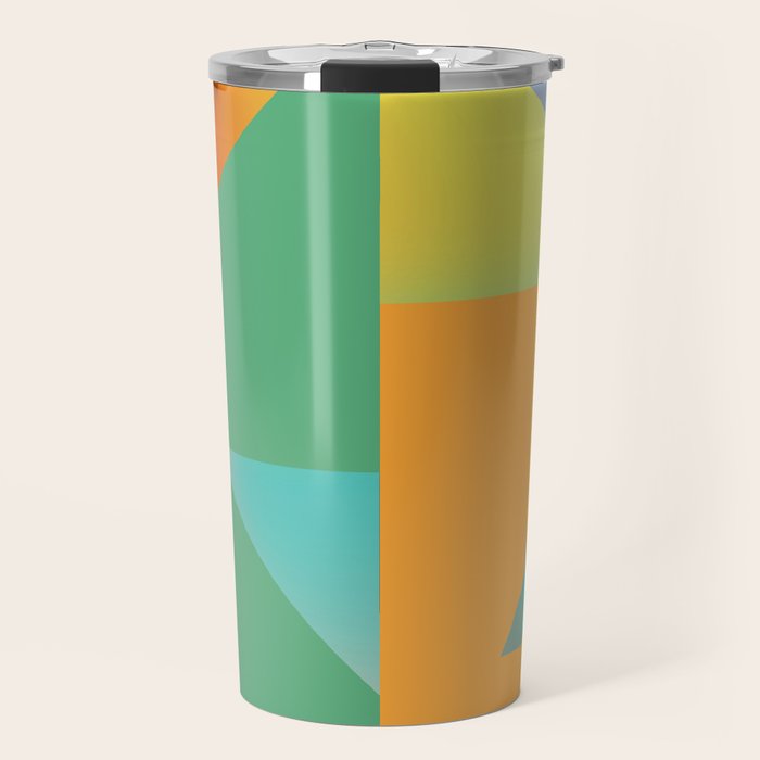 Modern Abstraction 3 Travel Mug Gallery Image 1