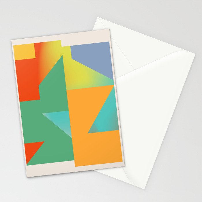 Modern Abstraction 3 Stationery Card Gallery Image 2
