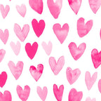Hearts Pattern watercolor pink heart perfect essential valentines day gift idea for her Coffee Mug Gallery Image 2