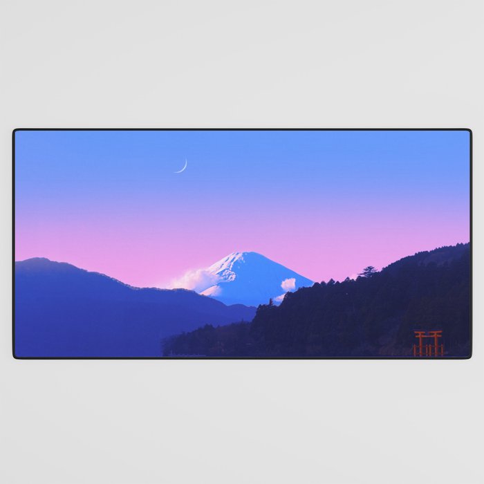 Mount Fuji Sunrise Desk Mat Gallery Image 3