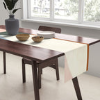 Soft Modern Abstract Shapes I Table Runner Gallery Image 2