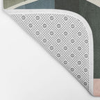 Soft Modern Abstract Shapes I Bath Mat Gallery Image 2
