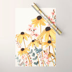 Summer Flowers Wrapping Paper Gallery Image 1
