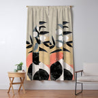 Sienna Blooms Window Curtain Gallery Image 5