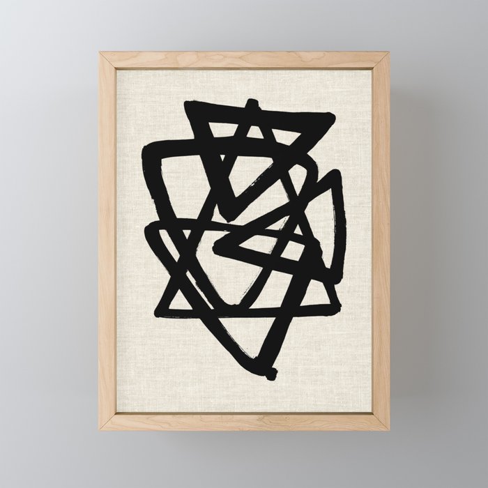 Tri Orbit Mini Art Print Gallery Image 1