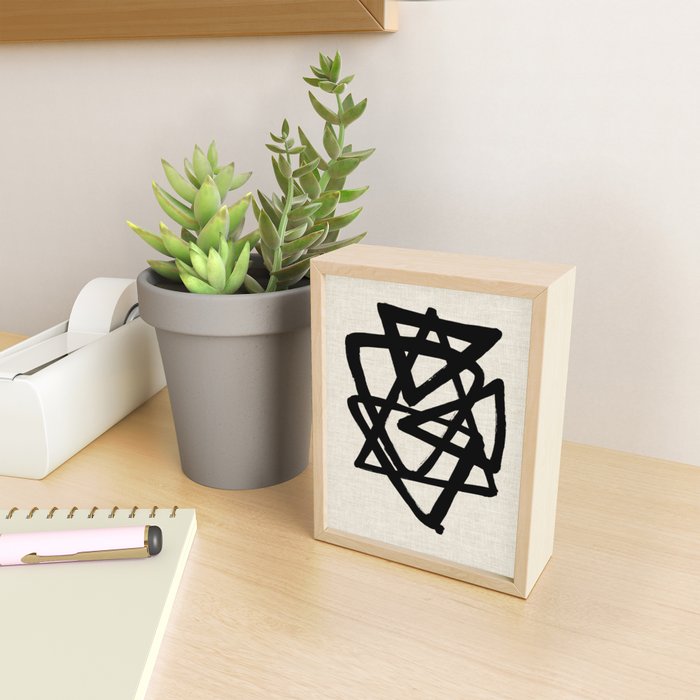 Tri Orbit Mini Art Print Gallery Image 2