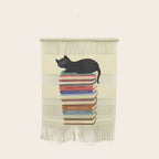 Hidden cat 31 reading books  Wall Hanging Gallery Image 1