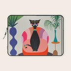 MCM Black Cat Laptop Sleeve Gallery Image 1