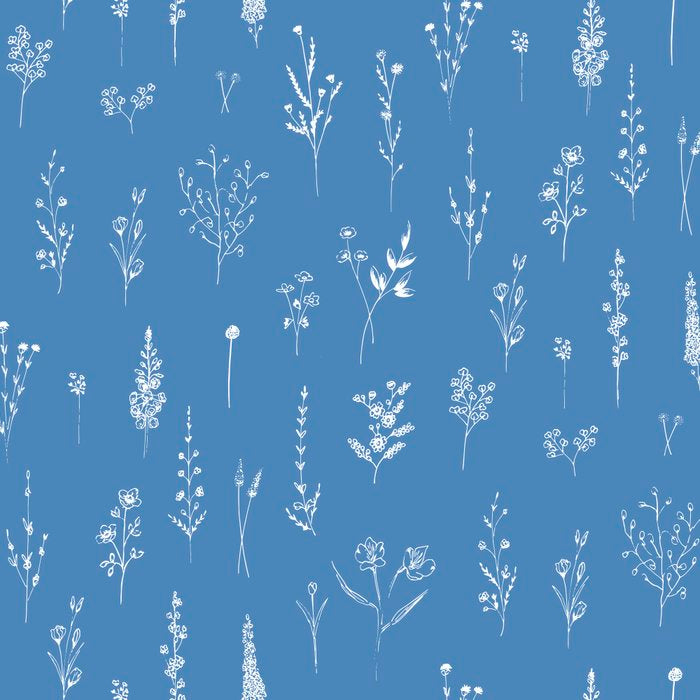 Wildflowers blue Coffee Mug Gallery Image 2