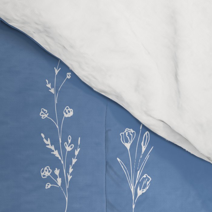 Wildflowers blue Comforter Gallery Image 4