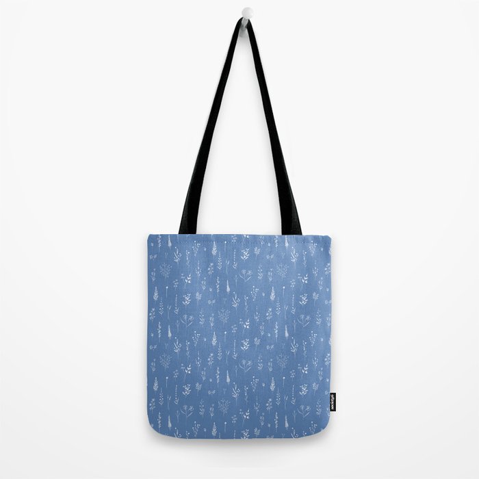 Wildflowers blue Tote Bag Gallery Image 2