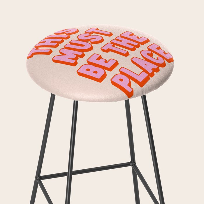 This Must Be The Place: The Peach Edition Stool Gallery Image 2