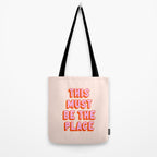 This Must Be The Place: The Peach Edition Tote Bag Gallery Image 2