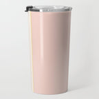 Subtle Spring Color Block - Soft Pink Travel Mug Gallery Image 3