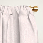 Elegant vintage blush pink french floral lace Window Curtain Gallery Image 2