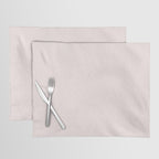 Elegant vintage blush pink french floral lace Placemat Gallery Image 1