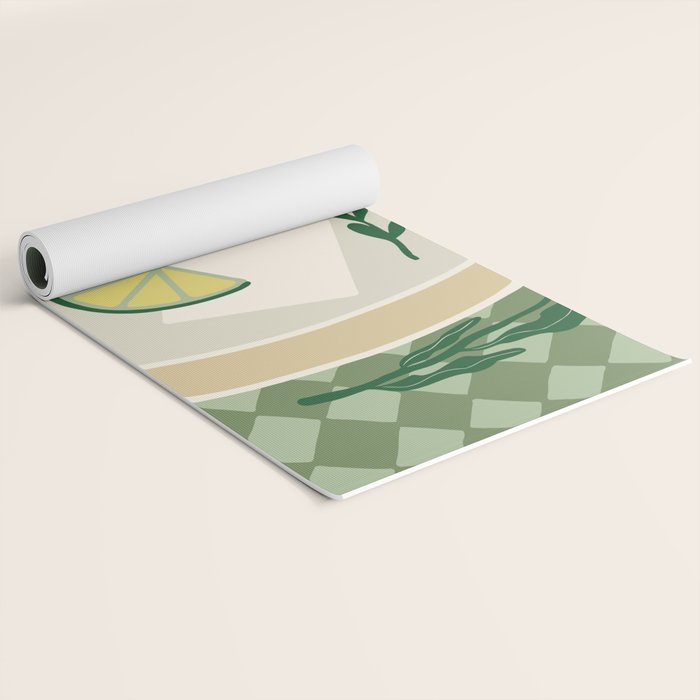 Gin & Tonic Cocktail Yoga Mat Gallery Image 2