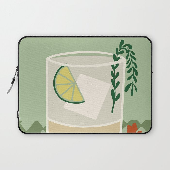 Gin & Tonic Cocktail Laptop Sleeve Gallery Image 1