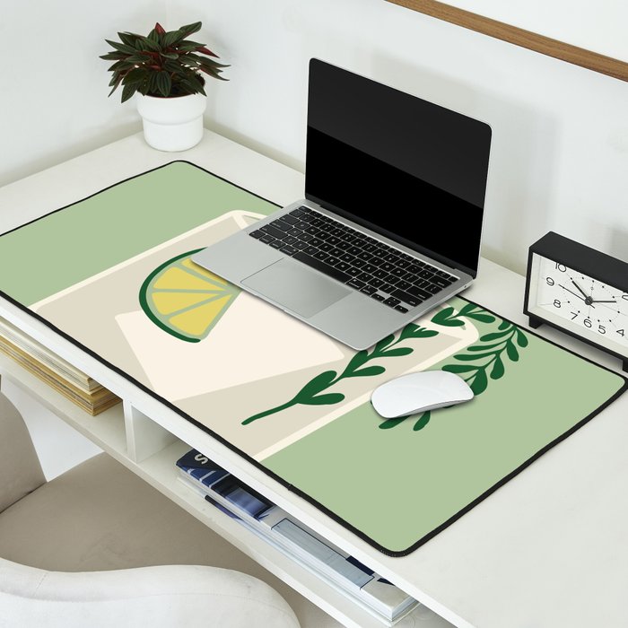 Gin & Tonic Cocktail Desk Mat Gallery Image 2