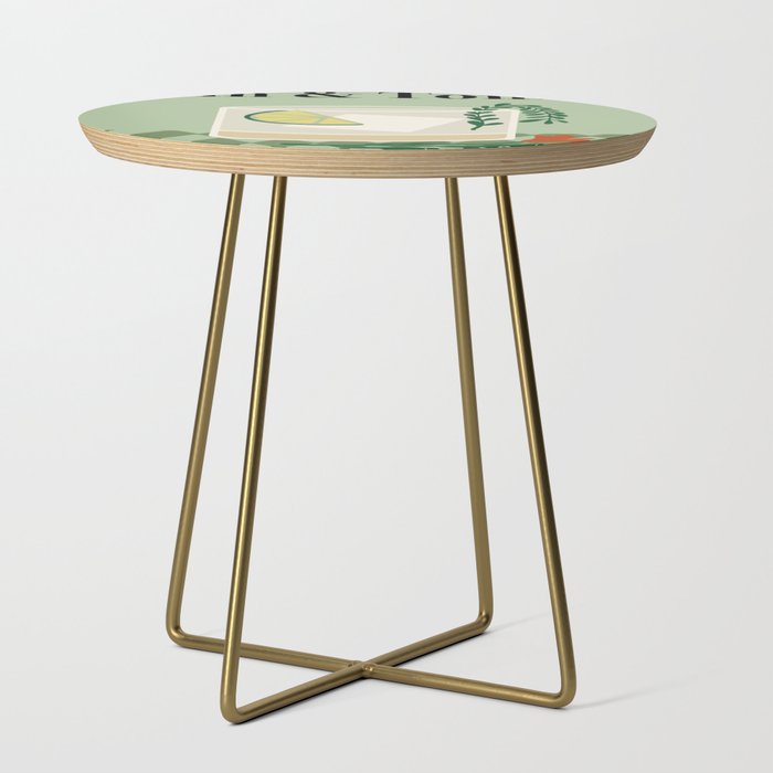 Gin & Tonic Cocktail Side Table Gallery Image 1