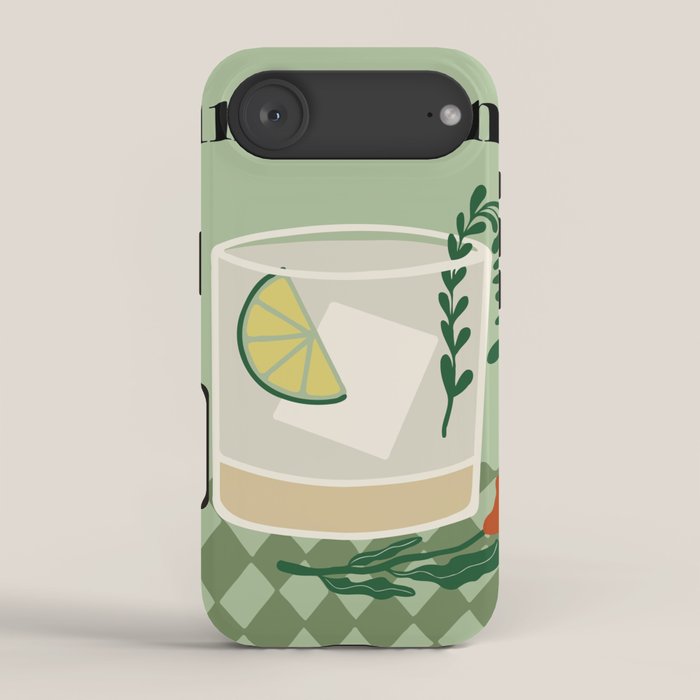 Gin & Tonic Cocktail iPhone Case Gallery Image 2
