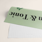 Gin & Tonic Cocktail Wrapping Paper Gallery Image 2