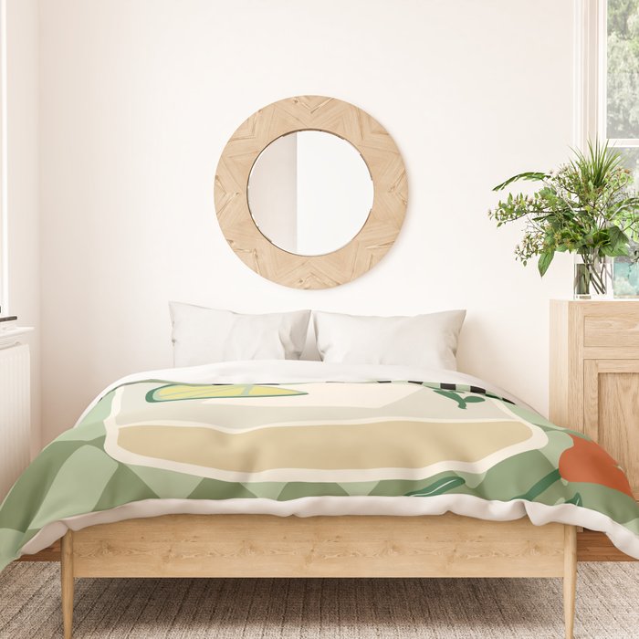 Gin & Tonic Cocktail Duvet Cover Gallery Image 3