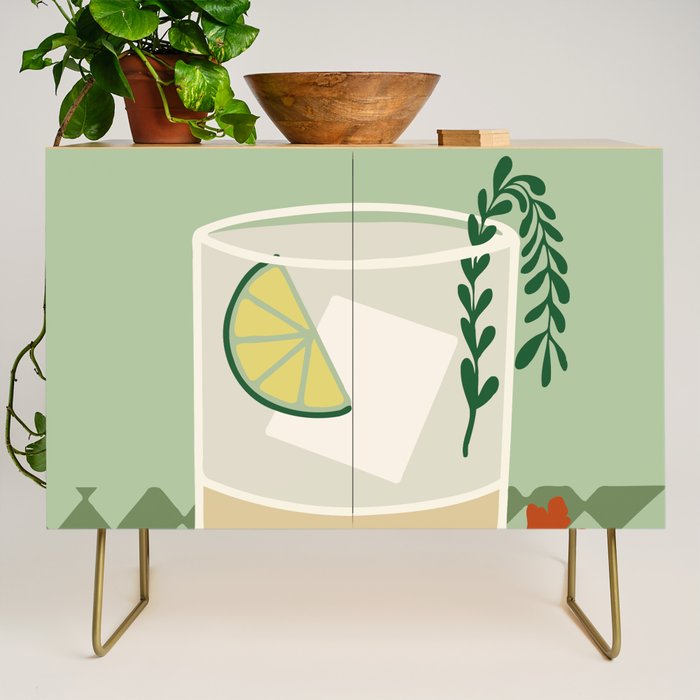 Gin & Tonic Cocktail Credenza Gallery Image 1